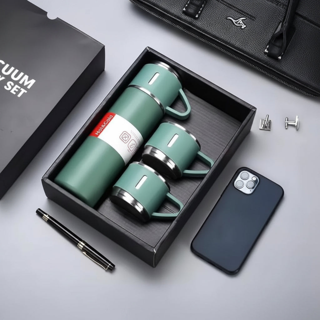 Vacuum flask set