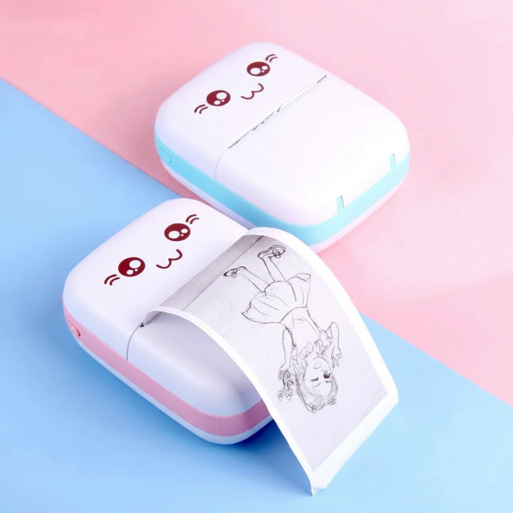 Mini Portable Thermal Printer Wireless Bluetooth Printer