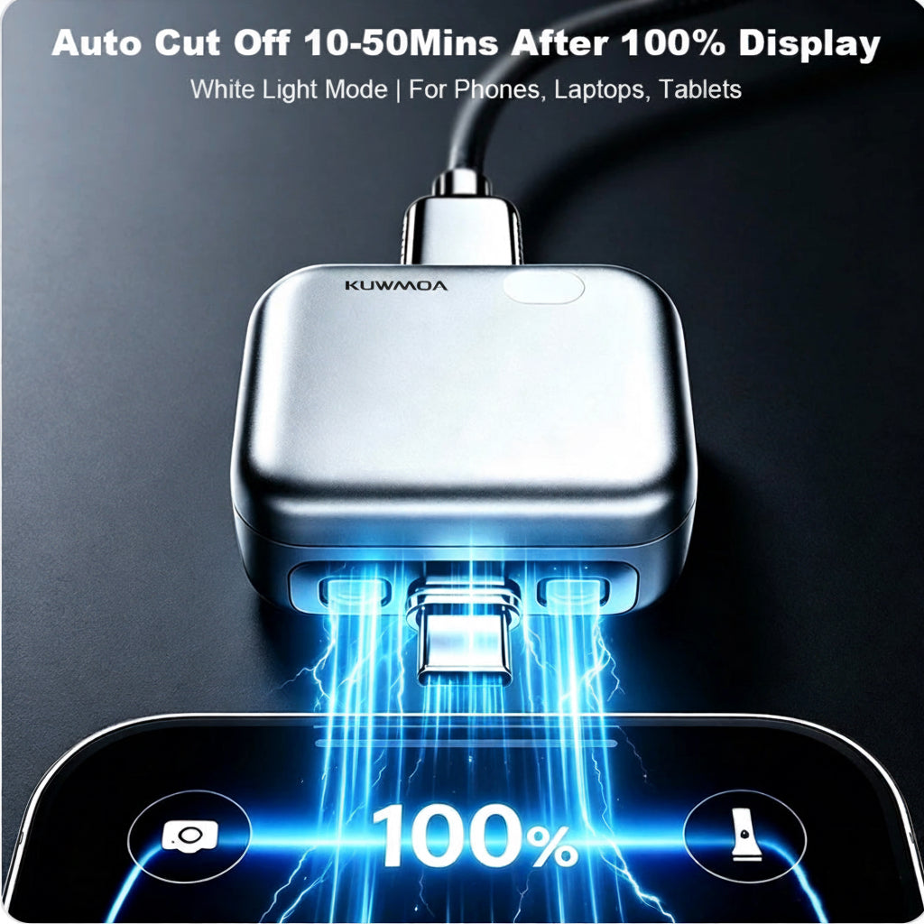 Smart Charger Adapter Auto Power Disconnector Guard Every Mobile