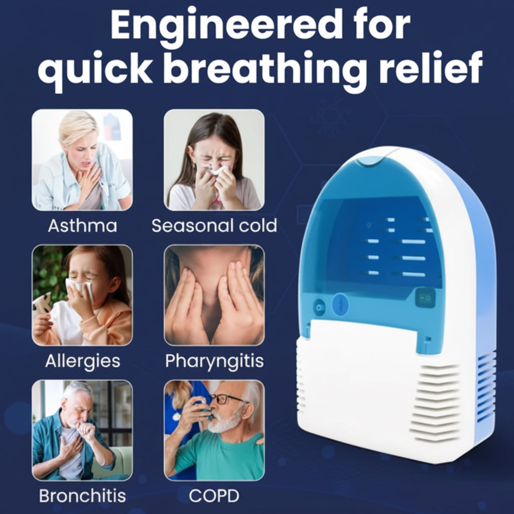 MCP Air Compressor Nebulizer with Compartment