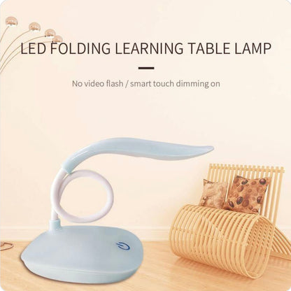 LED Study Lamp Rechargeable,Table Lamp for Study Room, Desk Lamp Light with 3 Brightness Levels,Portable USB Table Light,Study Table Lamp for Students,Reading & Work at Home,White