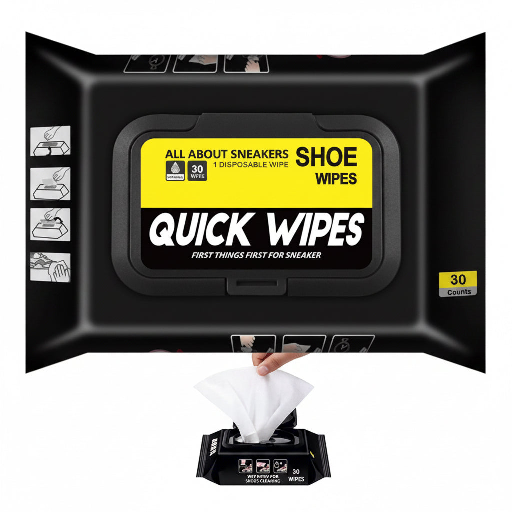 Paper Shoe Wipes Sneaker Wipes