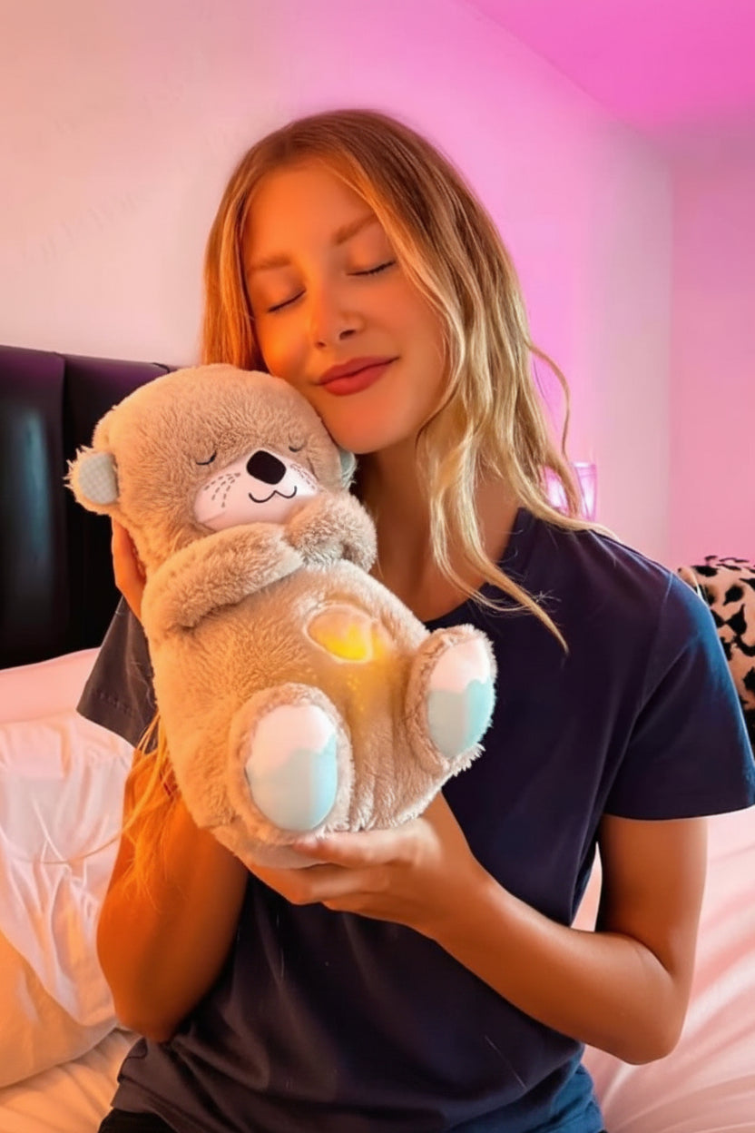 BREATHING TEDDY BEAR