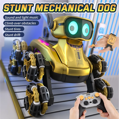 8WD GESTURE SENSOR RC STUNT CAR, ALSO KNOWN AS A REMOTE-CONTROL ROBOT DOG TOY,